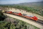Santa Fe 971 train at Cliff